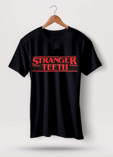 Polo Negro Stranger Teeth