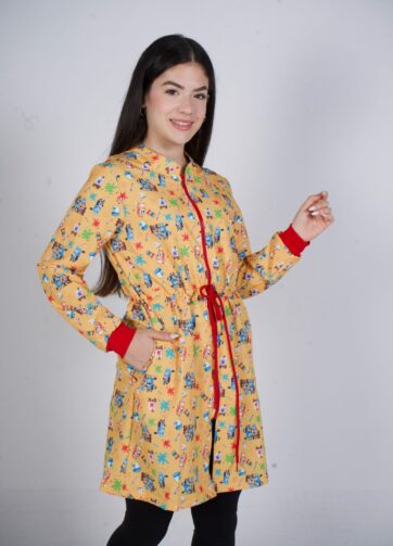 Zipper Bluey Amarillo